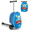 2-In-1 Kids Folding Scooter with Suitcase & LED Wheels