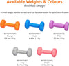 Neoprene Coated Dumbbell Set - 1-5kg