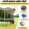 Large Kids Trampoline with Heavy Duty Safety Closure for Outdoor Use