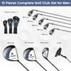 12 Piece Golf Club Set Contents