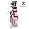 9pc Complete Women's Golf Club Set with Bag Dimensions