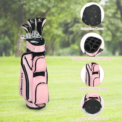 Women's Golf Clubs with Storage Bag