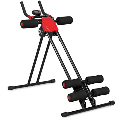 Ab Workout Fitness Machine with LCD Display