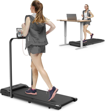 Adjustable 2.5HP Under Desk Folding Treadmill