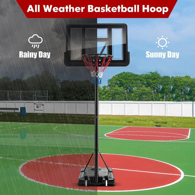 All Weather Adjustable Basketball Hoop Stand