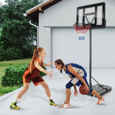 Indoor & Outdoor Basketball Stand with Hoop for Kids