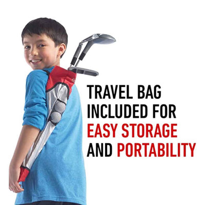 Kids Adjustable Golf Club Set with Carry Bag