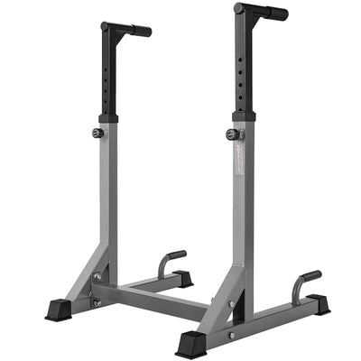 Adjustable Dip Stand with Push Up Bars