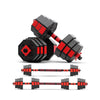 Adjustable Dumbbell & Barbell Set - 20kg, 30kg, 40kg