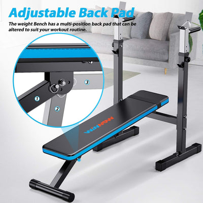 WINNOW Multi-Position Bench Press for Diverse Workout Routines