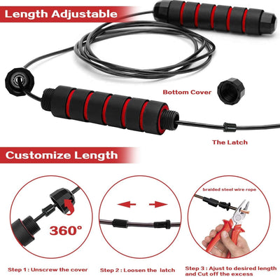 Jump Rope Adjustable Length