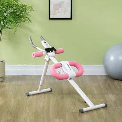 Portable Abdominal Trainer in Pink