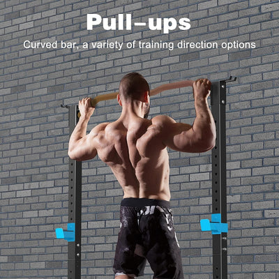 Exercise Rack with Pull Up Station