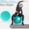 Premium Fitness Ball with 250kg Max Capacity