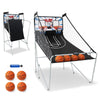 Basketball Simulation Multiplayer Arcade Game White