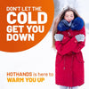 HOTHANDS Disposable Adhesive Body Warmers for Instant Heat