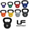 Coloured Cast Iron Kettlebell Set