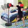 Kids Boxing Stand Set with Base and Boxing Gloves