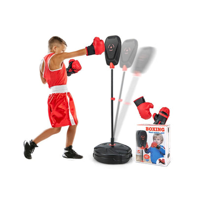 Children's Boxing Kit with Stand & Boxing Gloves