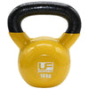 Coloured Cast Iron Kettlebell 14kg - Yellow