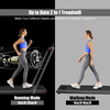 2 in 1 Treadmill with Walking and Running Modes