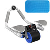 Dynamic Ab Trainer Roller with Auto Rebound Blue