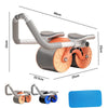 Dynamic Ab Trainer Roller with Auto Rebound Dimensions