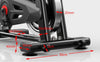 FIT4YOU Indoor Spin Bike with LCD Monitor Dimensions 1