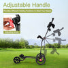 Adjustable Handle 3-Wheel Golf Trolley