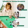 Billiards Games Pool Table Green Cloth for Party and Events