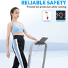 Portable Treadmill with Safety Key and Display Settings