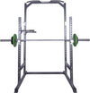 Half Power Cage Squat Rack with Pull Up Bars