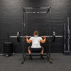 GYM MASTER Power Cage Weight Lifting Rack with Safety Bars