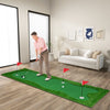 Indoor Golf Putting Green Mat with Three Practice Holes -10 x 3.3ft