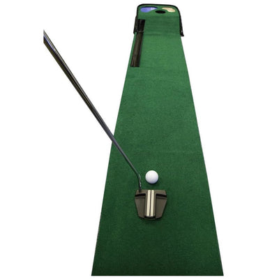 2m Length 0.35m Wide Golf Putting Mat with Hazard Features