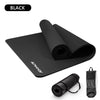 Black Yoga Mat with Carry Case