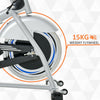 Exercise Bike with 15kg Flywheel and Adjustable Resistance for Varied Workout Intensities