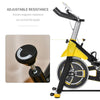 Home Exercise Bike with 8-Level Adjustable Magnetic Resistance for Varied Workout Intensities 