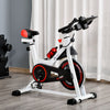 HOMCOM Exercise Bike with 8kg Flywheel and Adjustable Height, Resistance & LCD Monitor