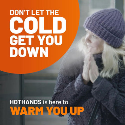 HOTHANDS Disposable Hand Warmers for Instant Heat