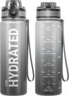 Hydro Sports Motivational Leak-Proof Water Bottle with Measurements & Timings in Tai Chi - 500ml