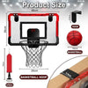 Kids Indoor Mini Basketball Game Set Dimensions