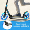 Kickstand Scooter for Kids with Blue LED Wheels