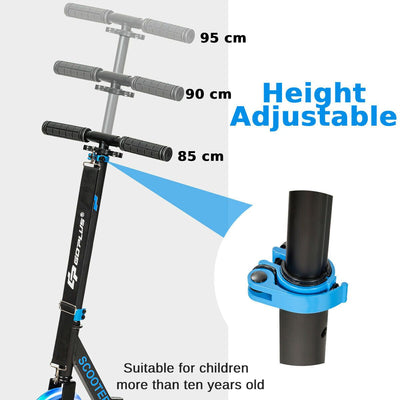 Kids Scooter with Adjustable Height Suitable for Children 10 Years Plus