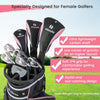 Pink Golf Club Set Designed for Female Golfers