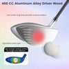 460cc Aluminium Alloy Driver Wood with Large Sweet Spot for Female Golfers