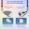 5 Piece Iron Golf Clubs with Zinc Alloy Heads