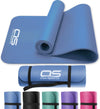 Large Extra Thick Foam Padded Yoga Mat Blue