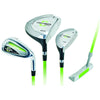 Longridge Junior Golf Clubs Ages 12+ with Stand Bag and 6 RH Clubs in Green