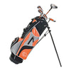 Longridge Junior Golf Clubs Ages 8+ with Stand Bag and 5 RH Clubs in Orange